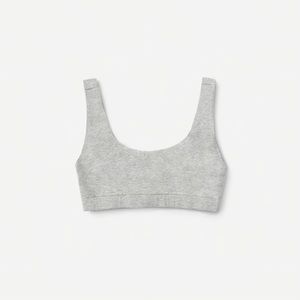 Everlane Tank Bra Grey